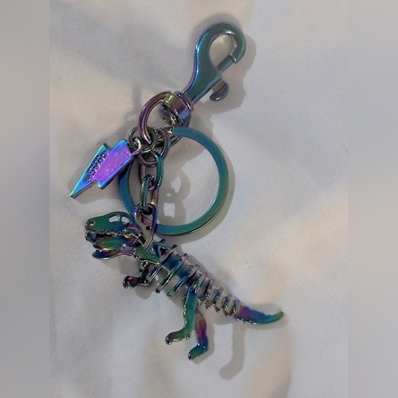 T REXY IRIDESCENT CHARM / KEYCHAIN - Picture 2 of 6